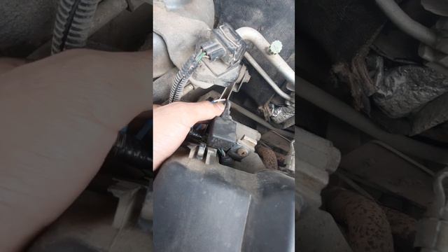 приора плохо разгоняется ( удаляем датчик адсорбера)