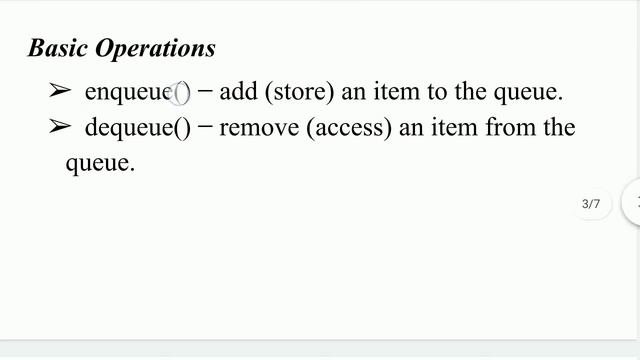 QUEUE Operation in Data structure...Queue function and Operation ... tamil смотреть онлайн