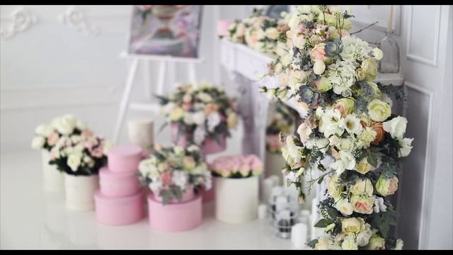 Цветочные декорация 2018 в фотостудии "Рококо" – зал "Пентхаус" смотреть онлайн