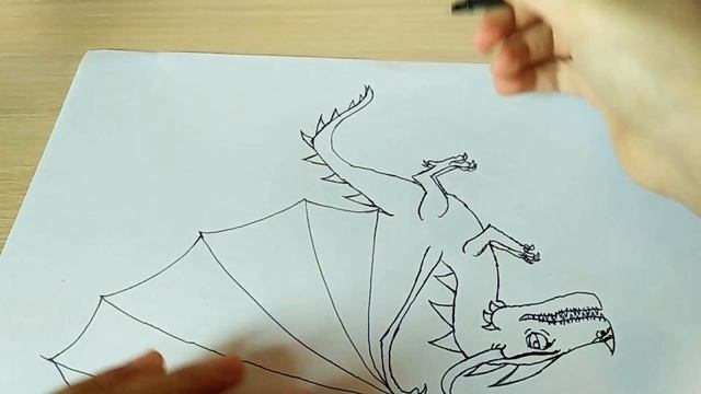 Видеоурок:как нарисовать красивого дракона??♥️ смотреть онлайн
