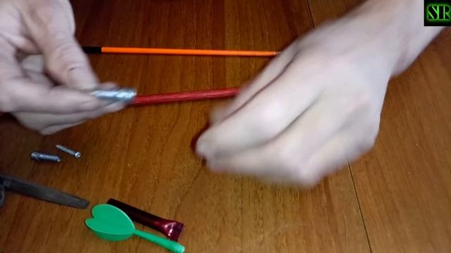 Как сделать наконечники для стрел / How to make arrowheads смотреть онлайн