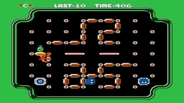 Прохождение игры Clu Clu Land (1984) Nintendo Entertaiment System