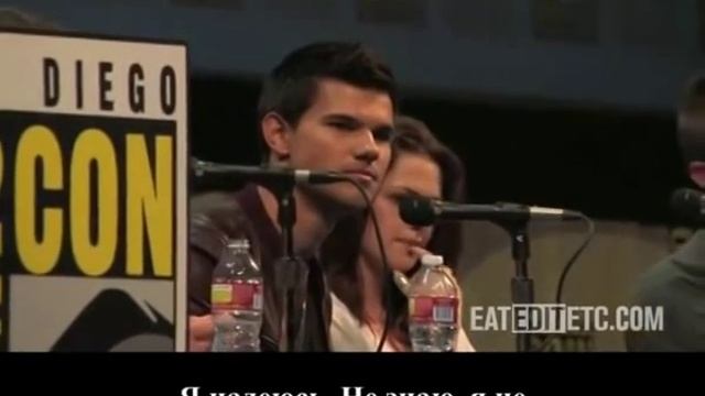 Комик- Кон 2011 "Рассвет" ч. 5 (русс. суб) смотреть онлайн