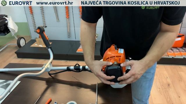 Stihl FS 235/ FS 235 R - Pravilno održavanje motornog trimera/kose/flakserice смотреть онлайн