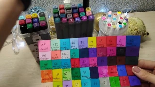 МАРКЕРЫ ДЛЯ РИСОВАНИЯ?ОБЗОР МОИХ МАРКЕРОВ? смотреть онлайн
