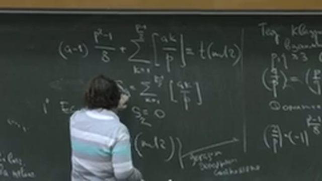 Мощевитин Н. Г. - Теория чисел - Квадратичный закон взаимности Гаусса и дополнительное соотношение смотреть онлайн