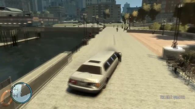 GTA IV - Roadkilling people with a limousine (Stretch) [HD] смотреть онлайн