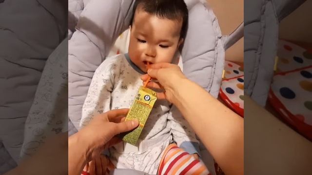 Как научить ребёнку пить из трубочки смотреть онлайн