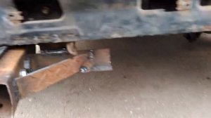 Буксировка авто, самостоятельно на жёсткой сцепке