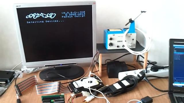ZX Spectrum & ESXDOS On DivIDE - Part 1 - How Prepare DivIDE And Harddrive