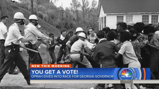 Oprah Winfrey Hits Campaign Trail In Georgia For Stacey Abrams | TODAY смотреть онлайн