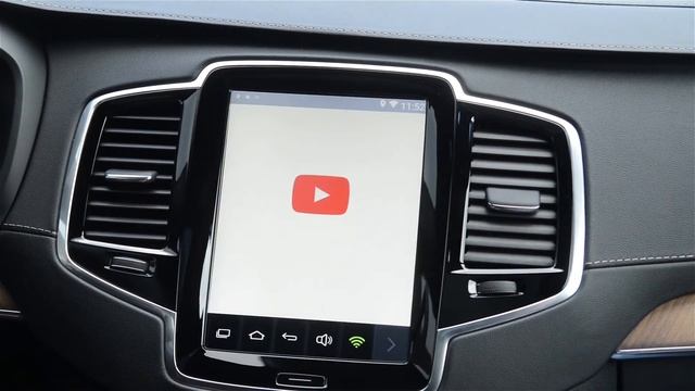 Андроид на оригинальном мониторе автомобилей VOLVO смотреть онлайн