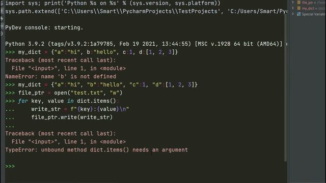 Write dictionary into a file | Python session 1 | Python tutorial for absolute beginners in Hindi смотреть онлайн