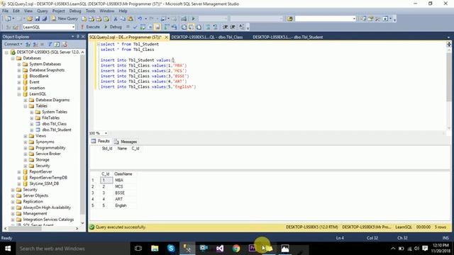 SQL Server join hindi | urdu :- Inner join,Left join,Right join and full outer join смотреть онлайн