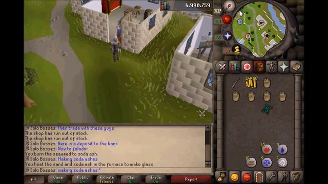 Runecape 2007 Iron man 1-58 Crafting guide смотреть онлайн
