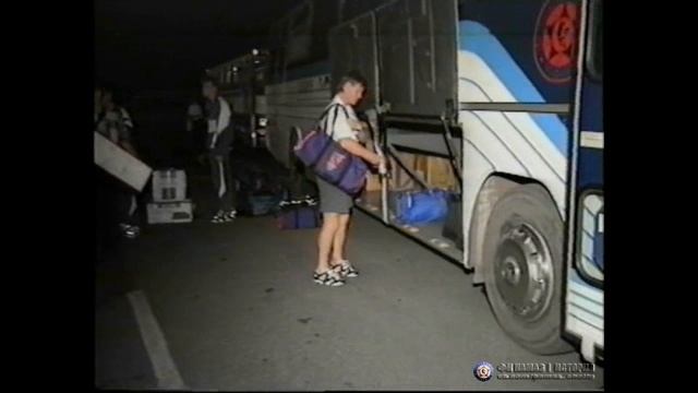 ФК "КамАЗ-Чаллы". Встреча команды в аэропорту "Бегишево" после Универсиады-1995