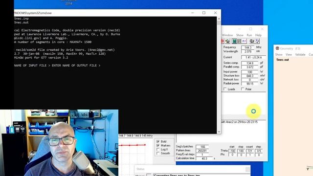 How to Model Antennas with 4NEC2 Antenna Modelling software - Part 1, the basics смотреть онлайн