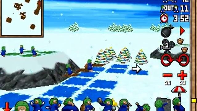 DOS Game: 3D Lemmings Winterland смотреть онлайн
