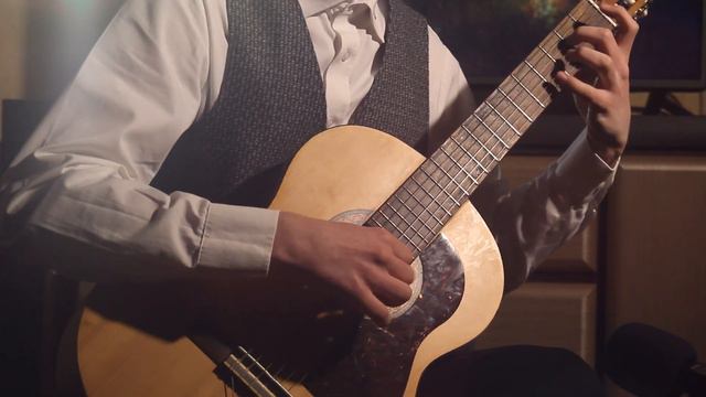 Ф.Бернат - Українська балада на тему пісні "Рідна мати моя" на гiтарi смотреть онлайн