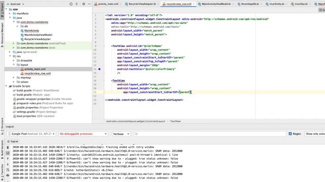 Android ROOM Database | ViewModel, LiveData, RecyclerView Tutorial using Kotlin смотреть онлайн