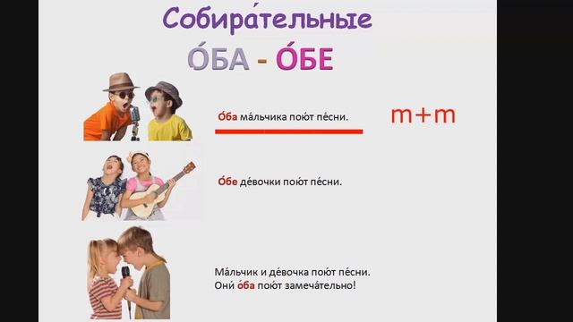 Собирательные Числительные РКИ. Числа и Цифры/Collective Nouns Russian.Таблицы в конце видео.