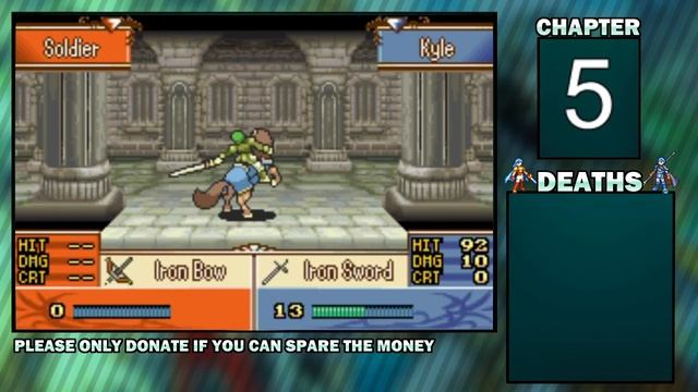 Fire Emblem: The Sacred Stones Maddening Mode Iron Man Stream - Part 1 (Prologue-Ch8) смотреть онлайн