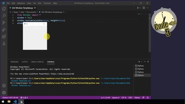 PYTHON for BEGINNERS - Create Fixed Window... and more смотреть онлайн