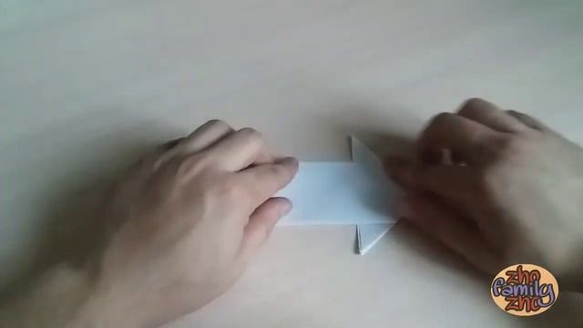 Как сделать оригами танк из бумаги А4? без клея. смотреть онлайн