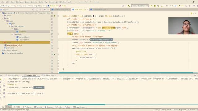 4. Java Blocking I/O (BIO) смотреть онлайн