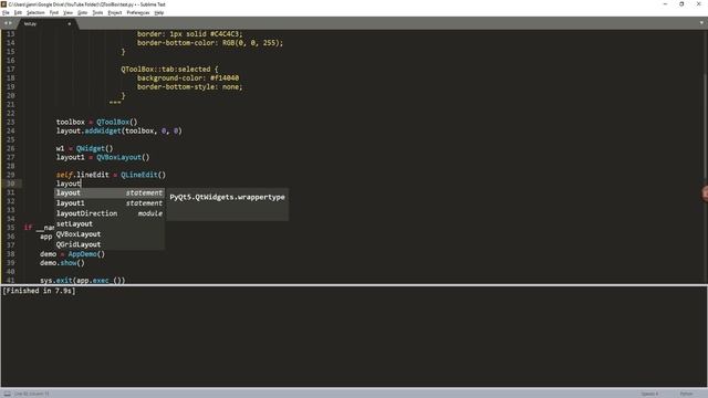 PyQt5 Tutorial | How To Group Your Widgets With QToolBox Class