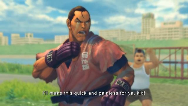Super Street Fighter 4 AE PC Ver. 2012 All Rival Cutscenes 1/2 смотреть онлайн