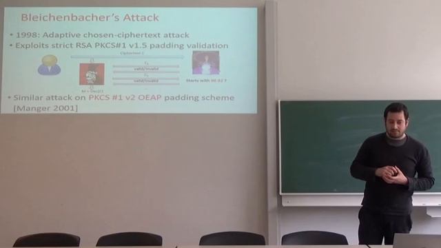 COSIC seminar "The 9 Lives of Bleichenbacher’s CAT: New Cache ATtacks..." (Eyal Ronen, KU Leuven) смотреть онлайн