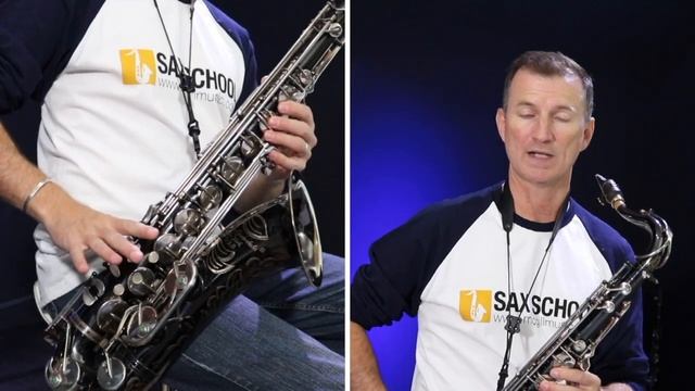 Saxophone Lesson - Beginner Saxophone - First Notes