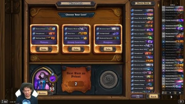 THREE C'Thun in ONE GAME! Dragon Priest | Wizard Duels | Hearthstone