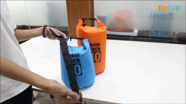 BeGrit 10L PVC Waterproof Dry Bag Unboxing Review смотреть онлайн