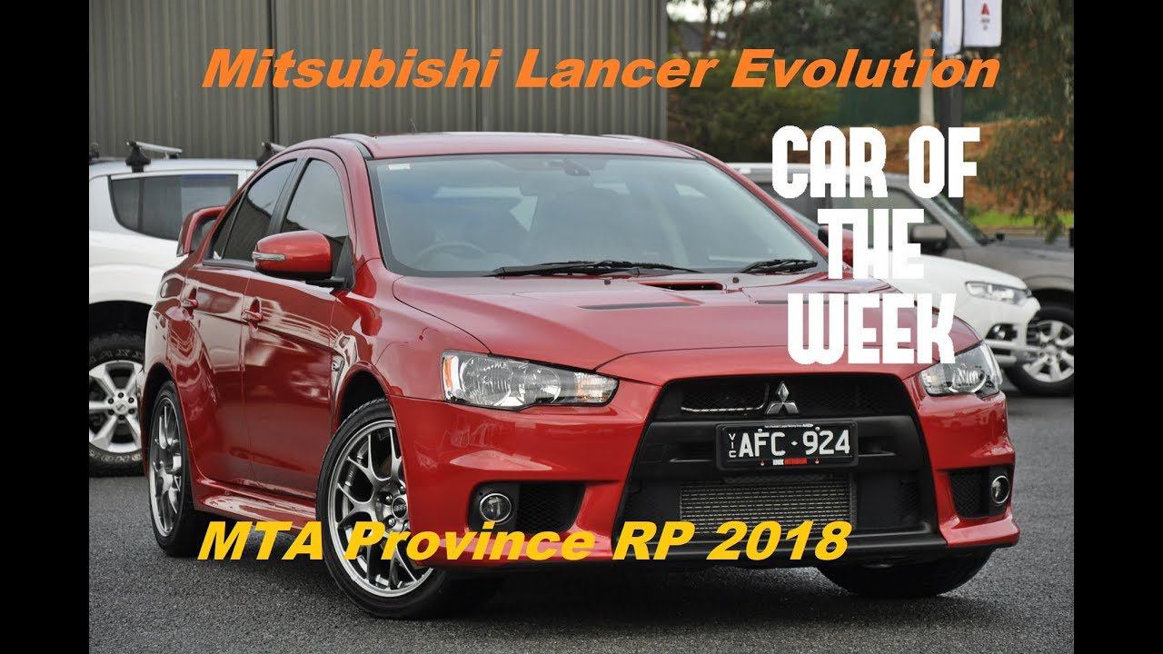 MTA Province RP Обзор Mitsubishi Lancer Evolution X смотреть онлайн