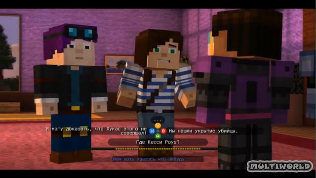 Minecraft Story Mode Episode 6 - портал к неизвестному #2 смотреть онлайн