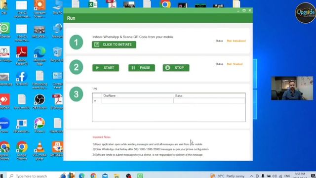 How to send message in Whatsapp Bulk Sender | #whatsappbulksender #whatsappbusiness Part 2 смотреть онлайн
