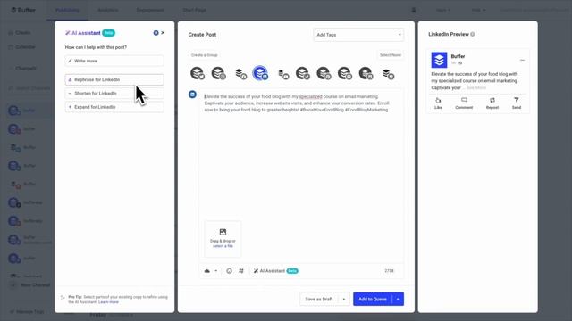 Buffer's AI Assistant: The Smartest Tool for Social Media Management смотреть онлайн