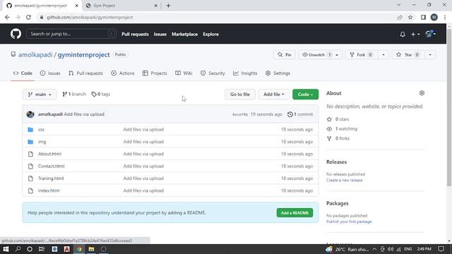 BOOTSTRAP 5 | VEDIO 3 INTERNSHIP | Upload project on Github смотреть онлайн