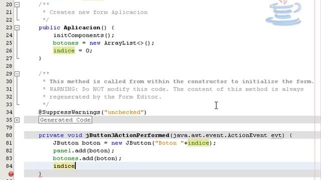 [Java] Crear componentes dinámicamente смотреть онлайн