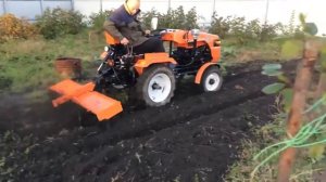 Мини трактор Кентавр Т 15 Toyokawa с почвофрезой #tool24