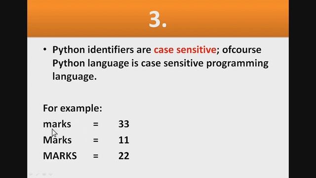 #5 #O'Level #A'Level | #identifiers in #python in #hindi | #identifiers #rules | #reserved #words смотреть онлайн