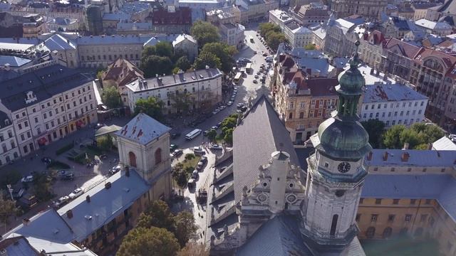 4K Drone Footage ● LVIV, UKRAINE ● Aerial Cinematic 2020 смотреть онлайн