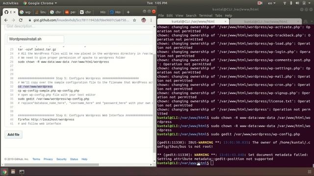 How to install Wordpress in Ubuntu with LAMP Stack смотреть онлайн