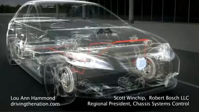 Bosch automated systems already in automated cars at the 2013 Consumer Electronics Show (CES) смотреть онлайн