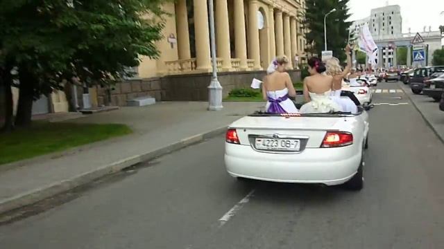 Парад НЕВЕСТ - 2013 в Минске! 3ч.(19). Беларусь! Parade of Brides - 2013 in Minsk! смотреть онлайн