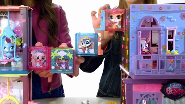 Игровой набор Котенок Sugar Sprinkles в домике со сладостями, Littlest Pet Shop, B0114ES0, Игроланд смотреть онлайн