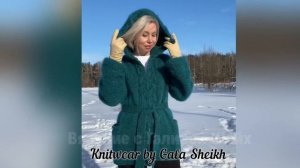 #кардиган КАРДИГАН _ПАЛЬТО КРЫЛЬЯ Вязание. Авторская модель от Галины Шейх