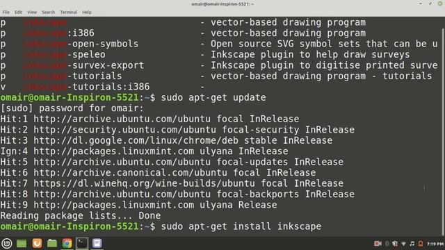 How to install Inkscape on Linux mint(ubuntu) смотреть онлайн